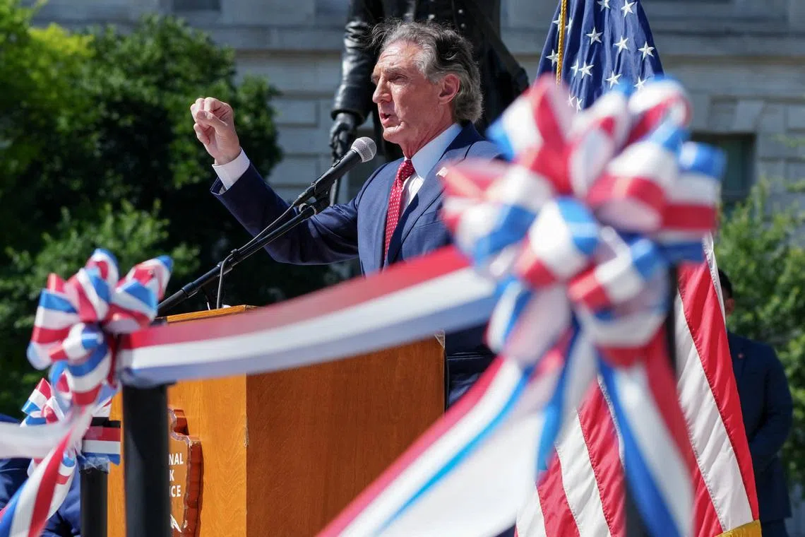 White supremacists' July 4 march counts as free speech in 'messy democracy,' Interior Secretary Burgum says