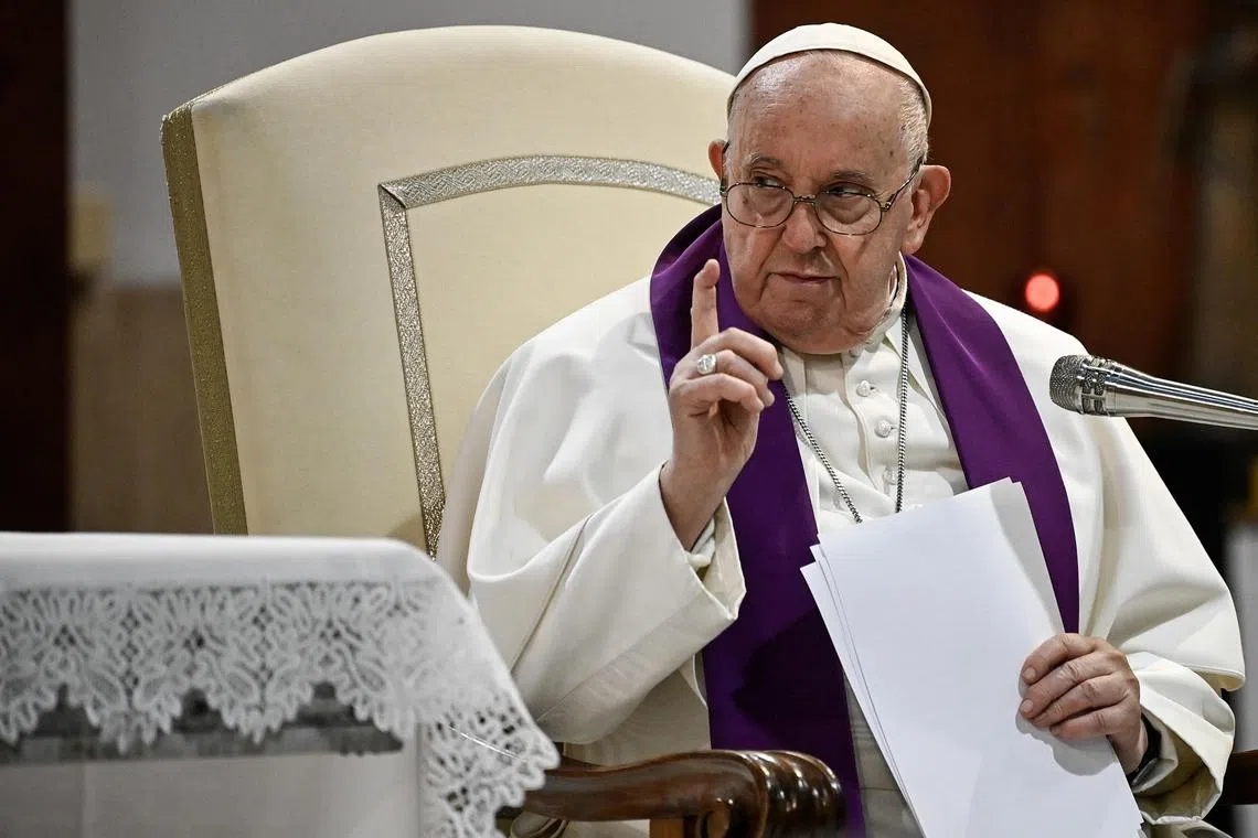 Pope Francis fuelled anger in Kyiv after he said in an interview that Ukraine should negotiate with Russia.