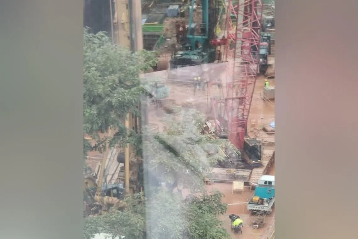 The worker had been involved in lifting works when the incident happened at about 2.30pm on Jan 25.