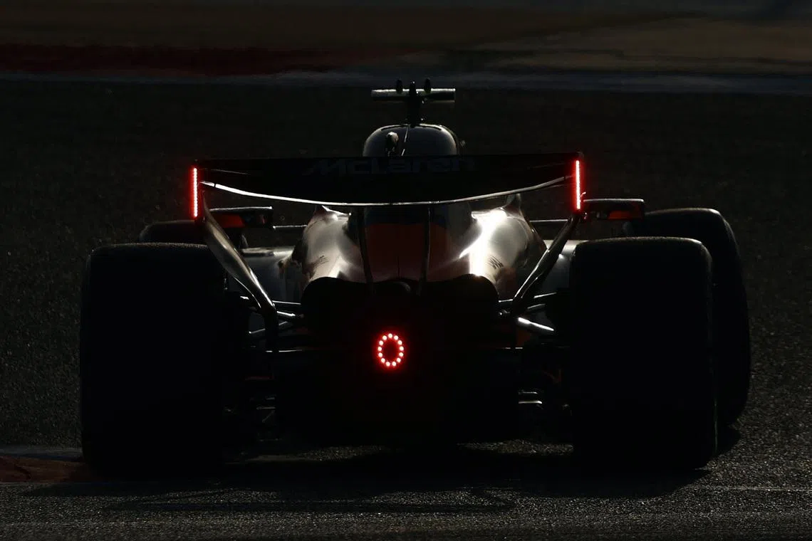 Formula One F1 - Pre Season Testing - Bahrain International Circuit, Sakhir, Bahrain - February 11, 2026 McLaren's Lando Norris during pre-season testing REUTERS/Jakub Porzycki