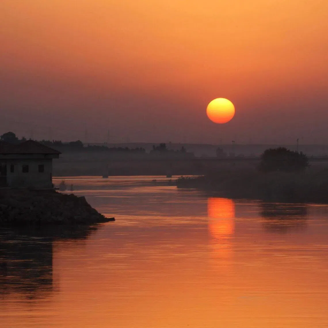 Scientists believe the Euphrates River was formed when two river systems merged due to tectonic activity.
