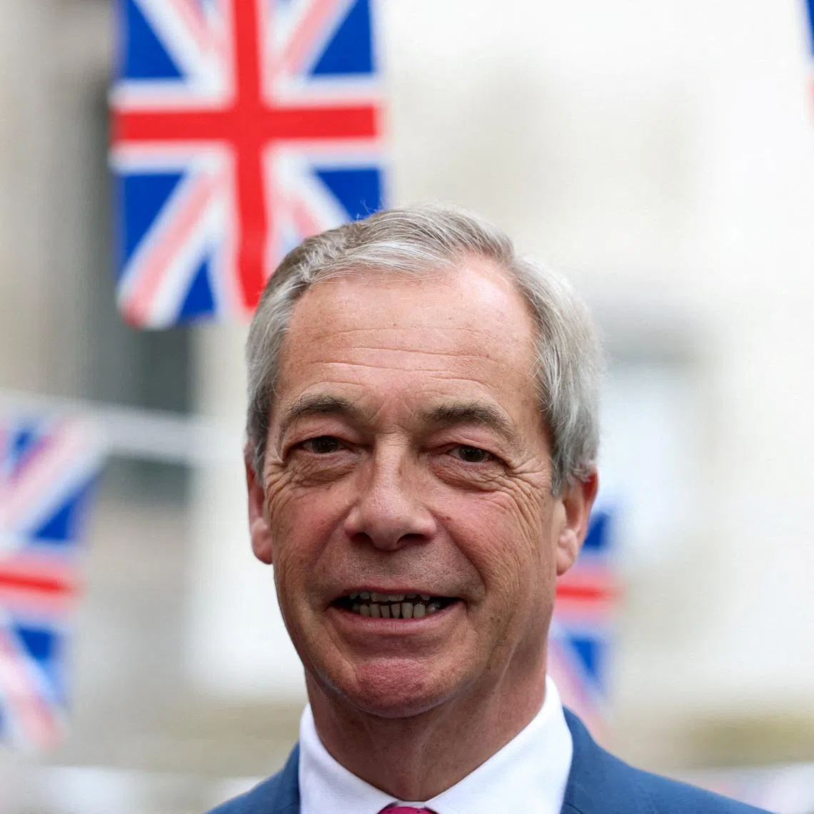 Mr Nigel Farage’s Reform UK said it was proposing to deny visas to people from countries seeking amends for transatlantic slavery.