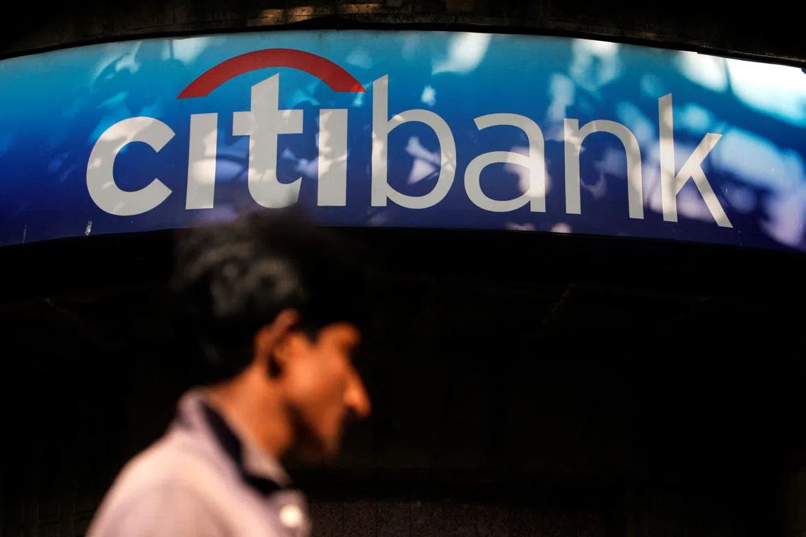 Citi shares were last up 2.4 per cent in afternoon trade, while Apollo’s rose 0.6 per cent.