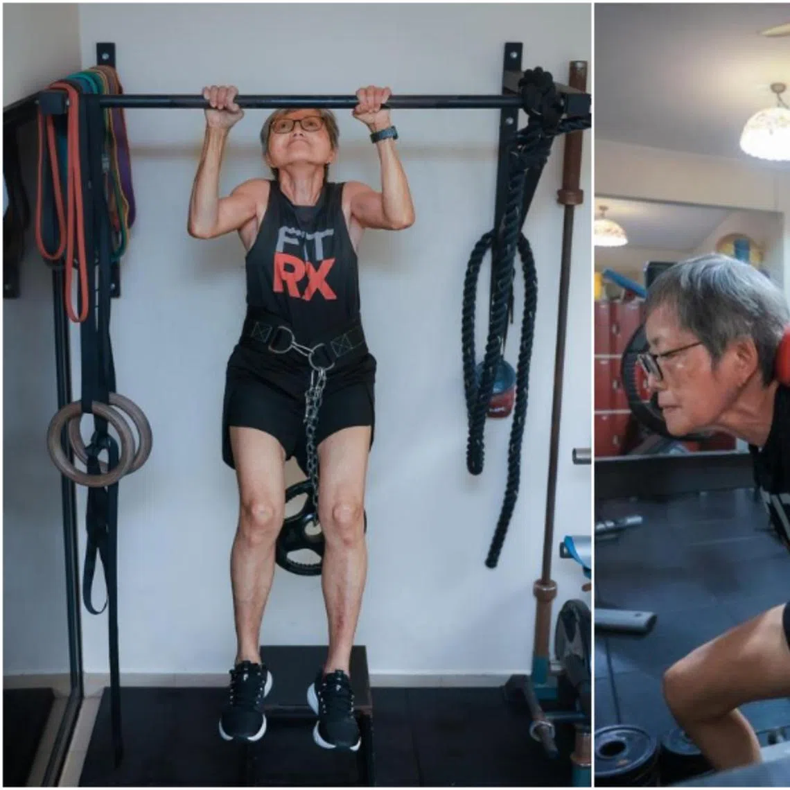 Dr Charlotte Lim, 79, began her strength training journey when she was 72.