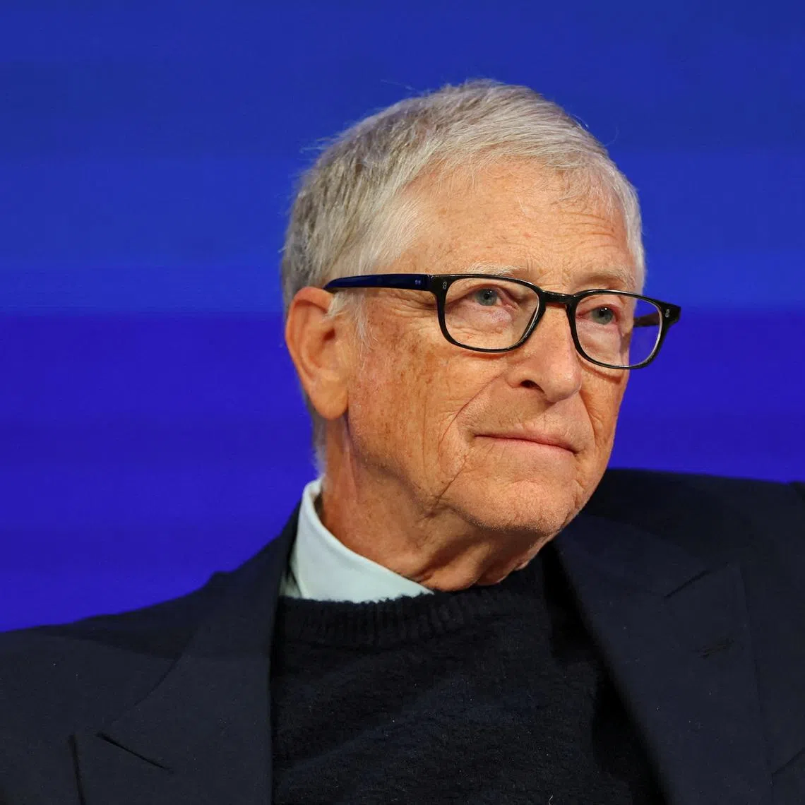 FILE PHOTO: Bill Gates in January 2026 at the annual World Economic Forum meeting in Davos, Switzerland. REUTERS/Denis Balibouse/File Photo