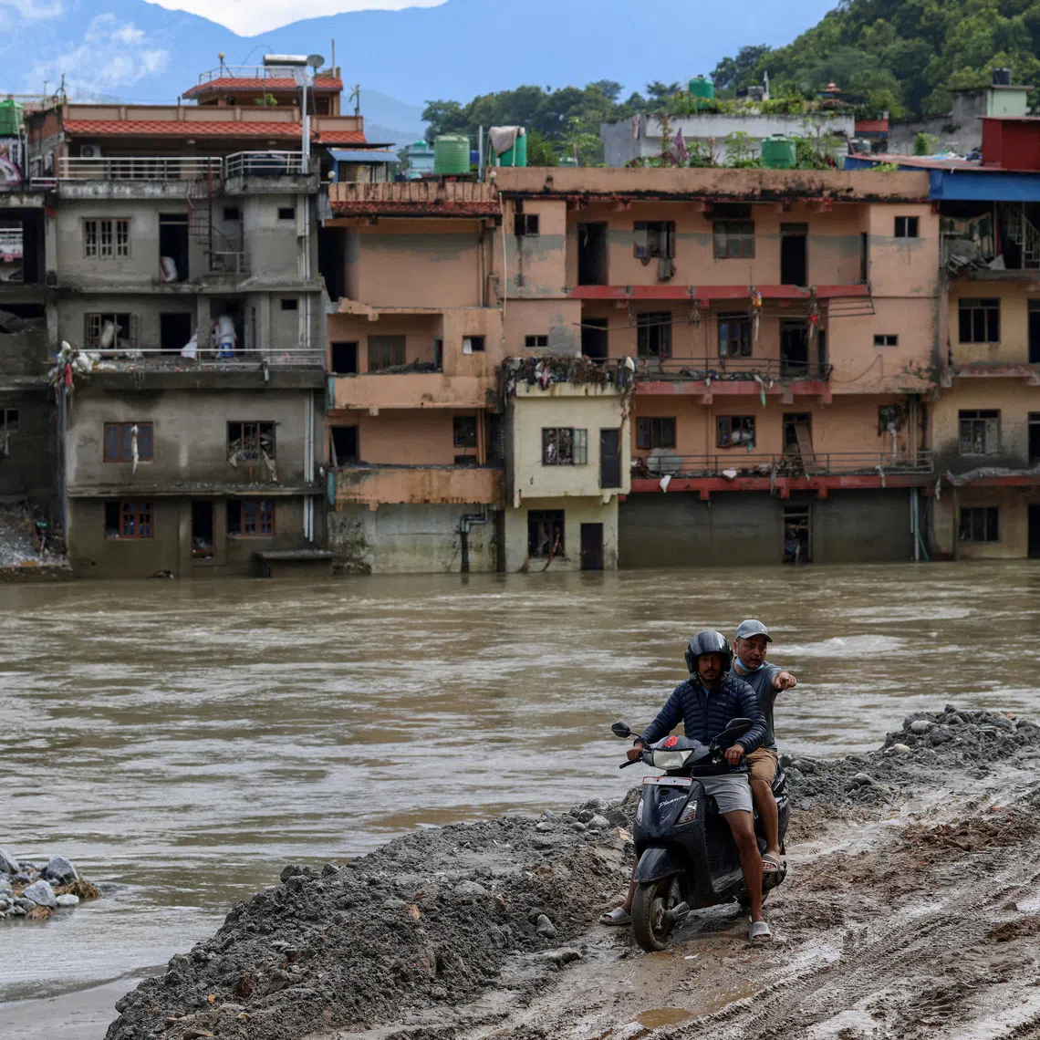 Rapidly warming temperatures in the region have caused glaciers to thin and have melted ice and permafrost buried deep in the bedrock of the Himalayas.