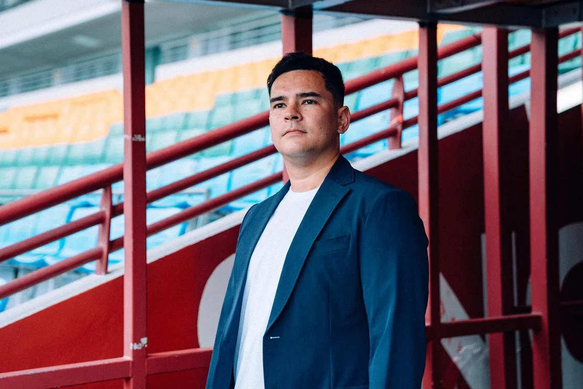 Former Lion City Sailors sporting director Badri Ghent's task now is to replicate the success with the Sailors at a national level.