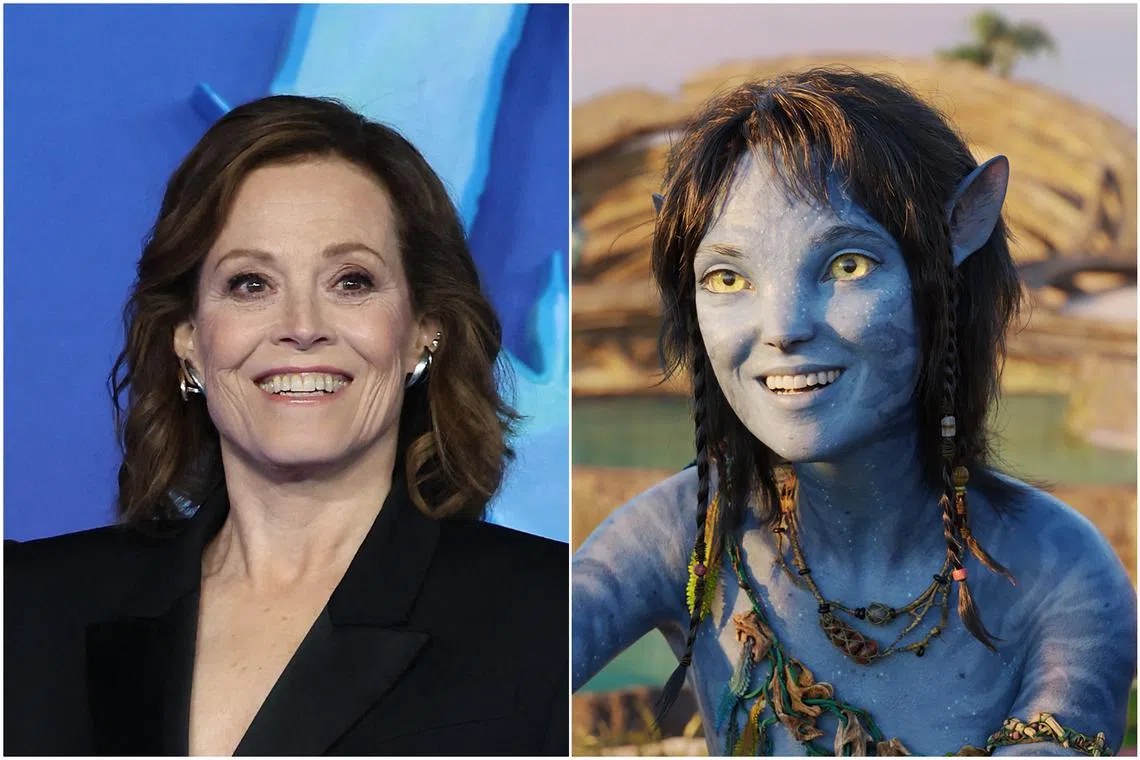 Sigourney Weaver plays Kiri in the long-awaited sequel to Avatar.