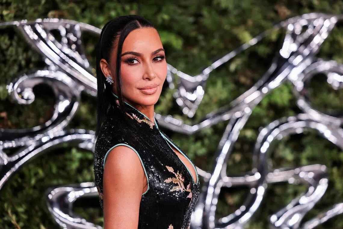 Kim Kardashian attends the opening night celebration for the Lucas Museum of Narrative Art ahead of its public opening in Los Angeles, California, US, September 19, 2026. REUTERS/Daniel Cole