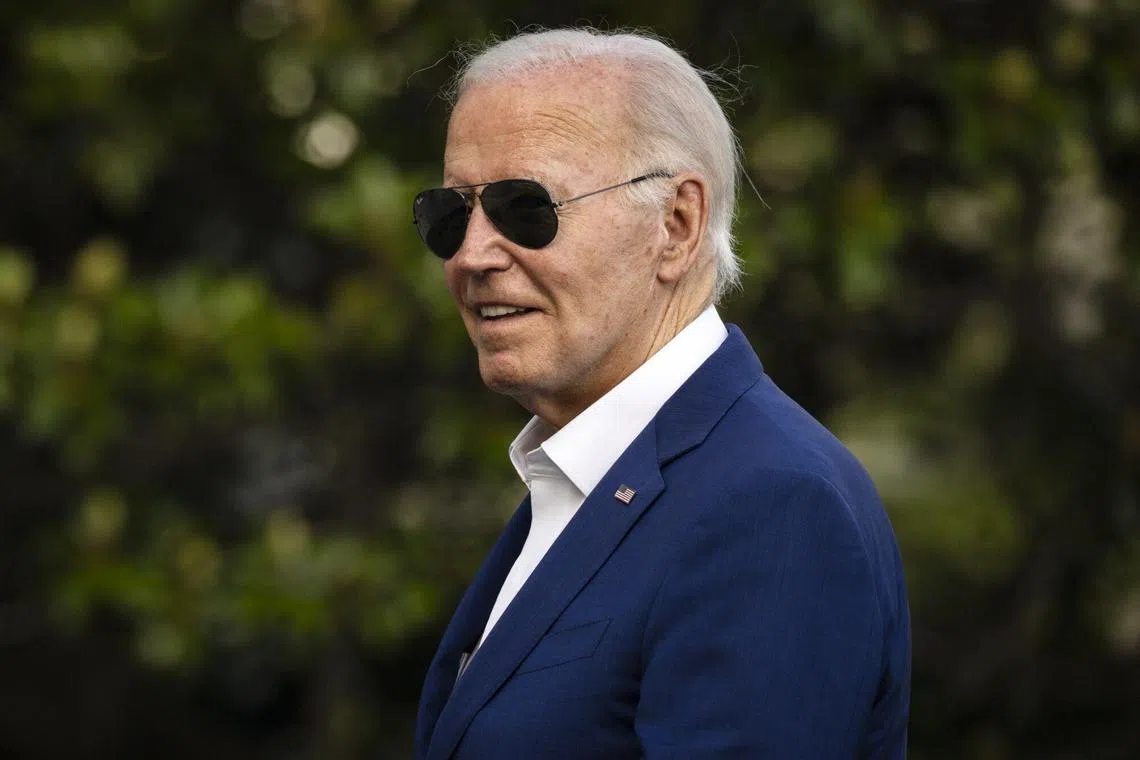 US President Joe Biden urged anyone who wants him to step aside to "challenge me" when the Democratic National Convention meets in August.