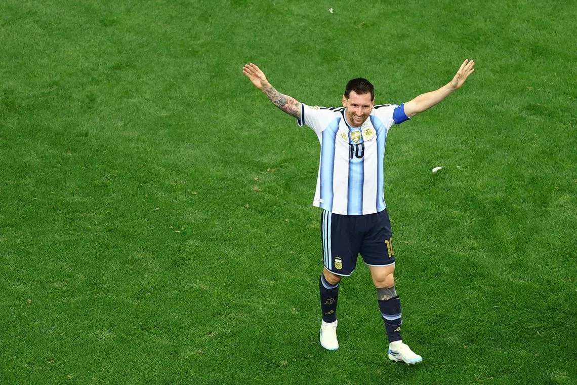 Lionel Messi is now the most prolific scorer in World Cup history.