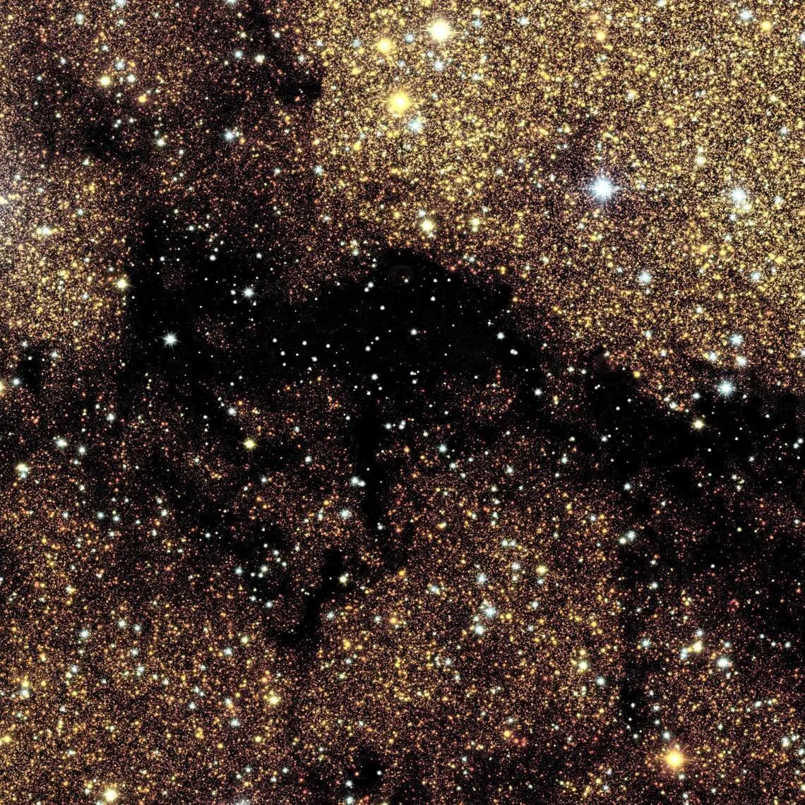A handout image released by the European Space Agency shows the Milky Way’s centre.