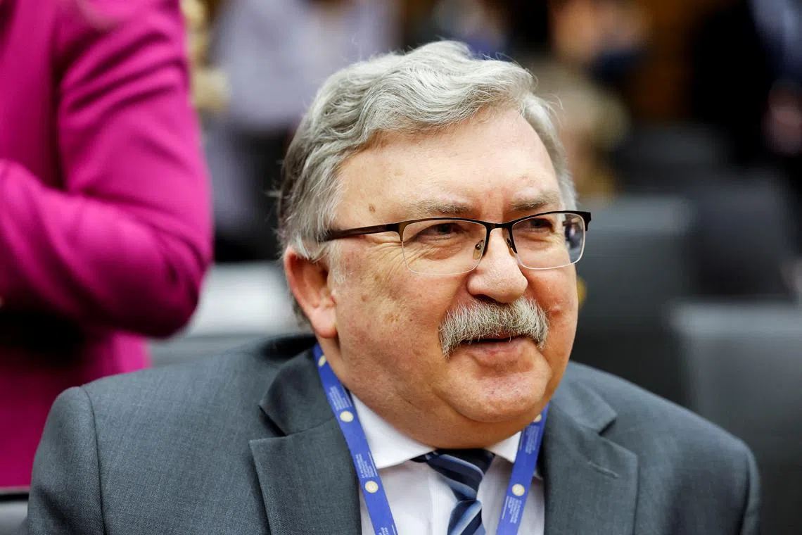 Russia's representative to the International Atomic Energy Agency (IAEA), Mikhail Ulyanov attends the IAEA Board of Governors meeting, at which issues regarding Iran and Ukraine are on the agenda, in Vienna, Austria, March 4, 2024. REUTERS/Lisa Leutner/ File photo
