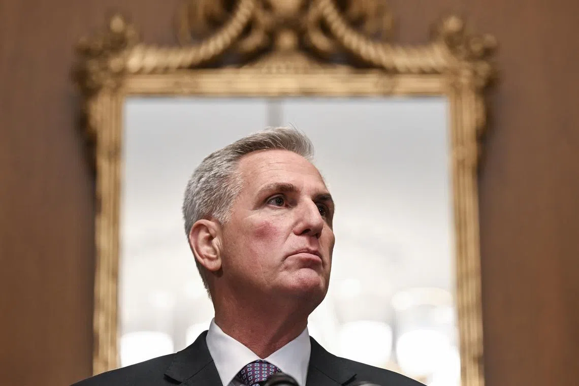 House Speaker Kevin McCarthy said that the deal marks a rare reduction in non-defense discretionary spending.