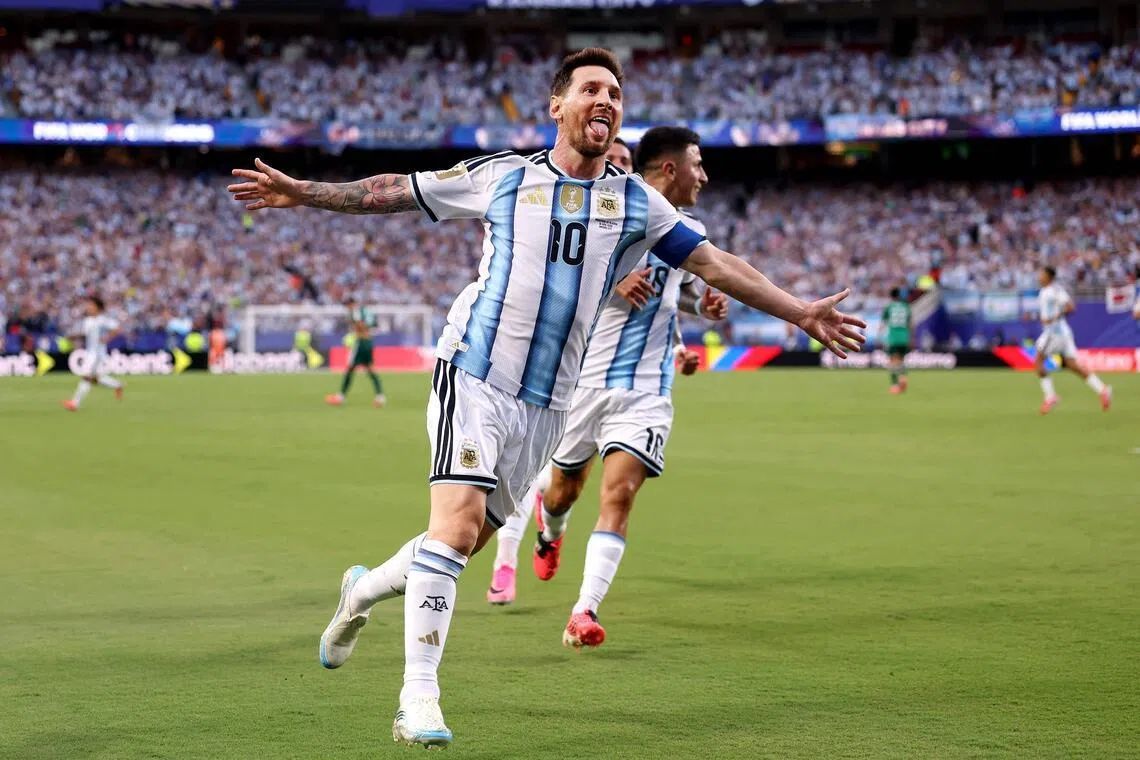 Lionel Messi shows why he is the Greatest of All Time with a hat-trick in Argentina’s 3-0 win over Algeria.