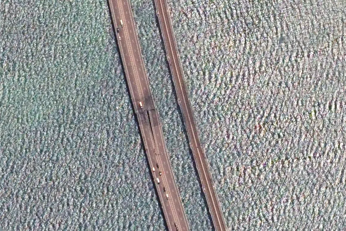 The bridge had not been used for military transportation “for a long time” .