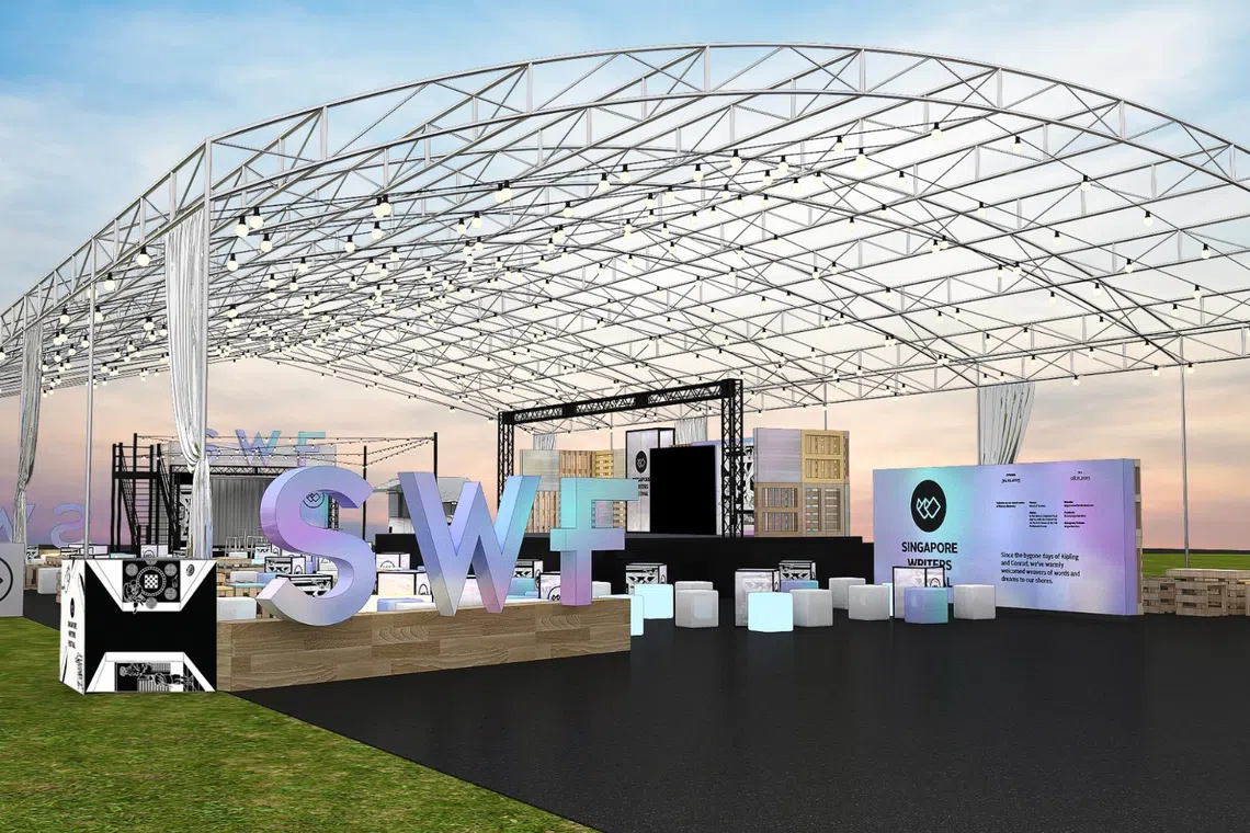 The Singapore Writers Festival will come with an outdoor festival village for the first time.