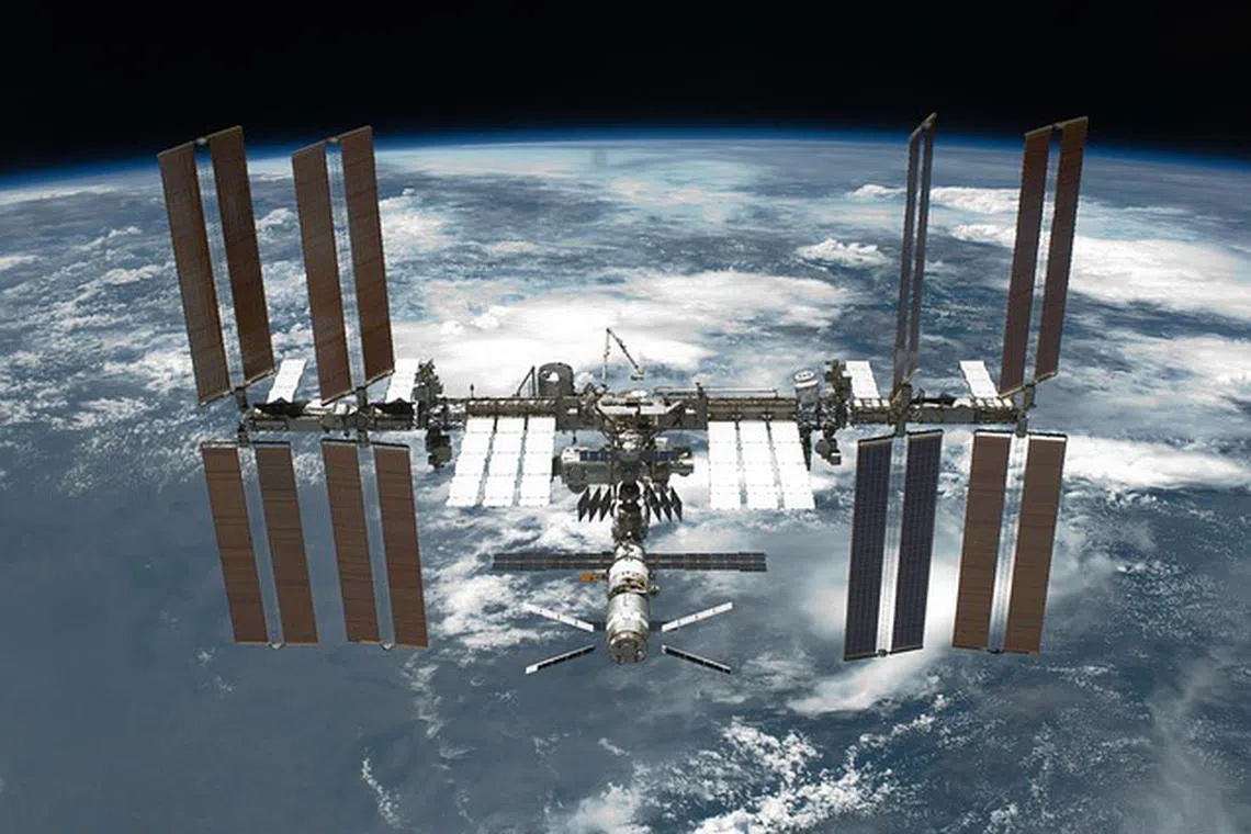 The part was part of a frame that had been jettisoned by the ISS in 2021 after replacing its batteries, Nasa said. 