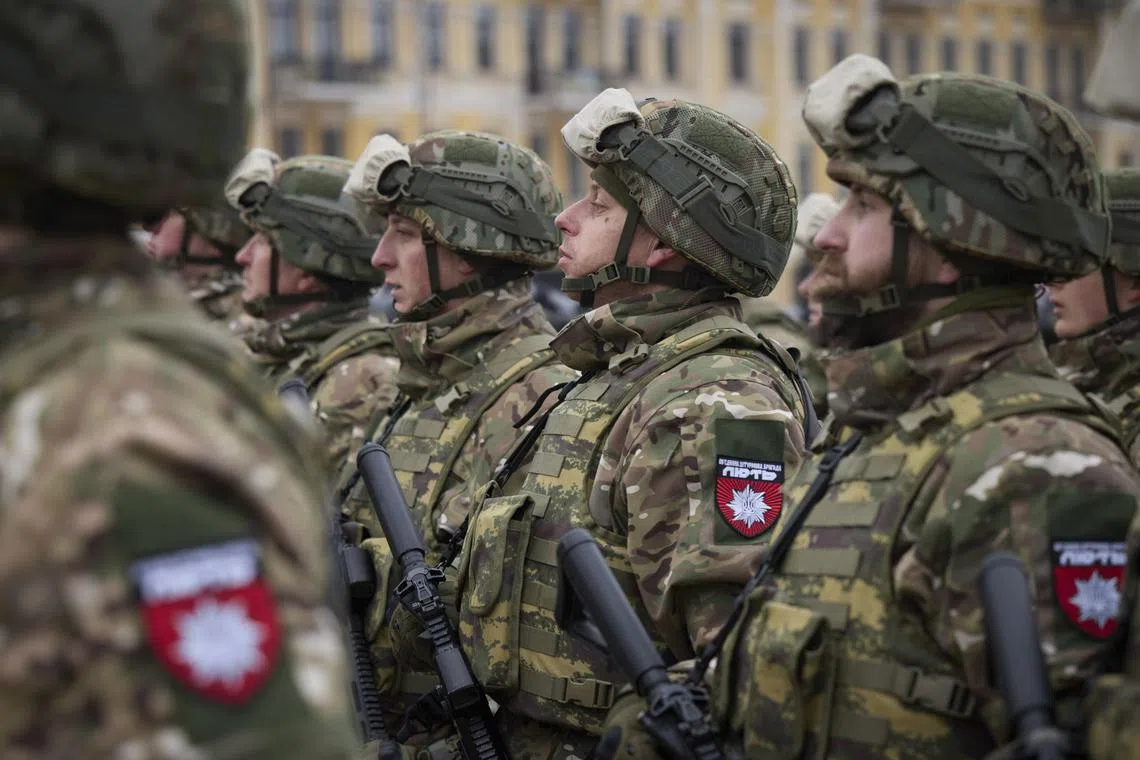 Russian troops entered Ukraine on Feb 24 2022, starting a war that led to destruction and a humanitarian crisis.