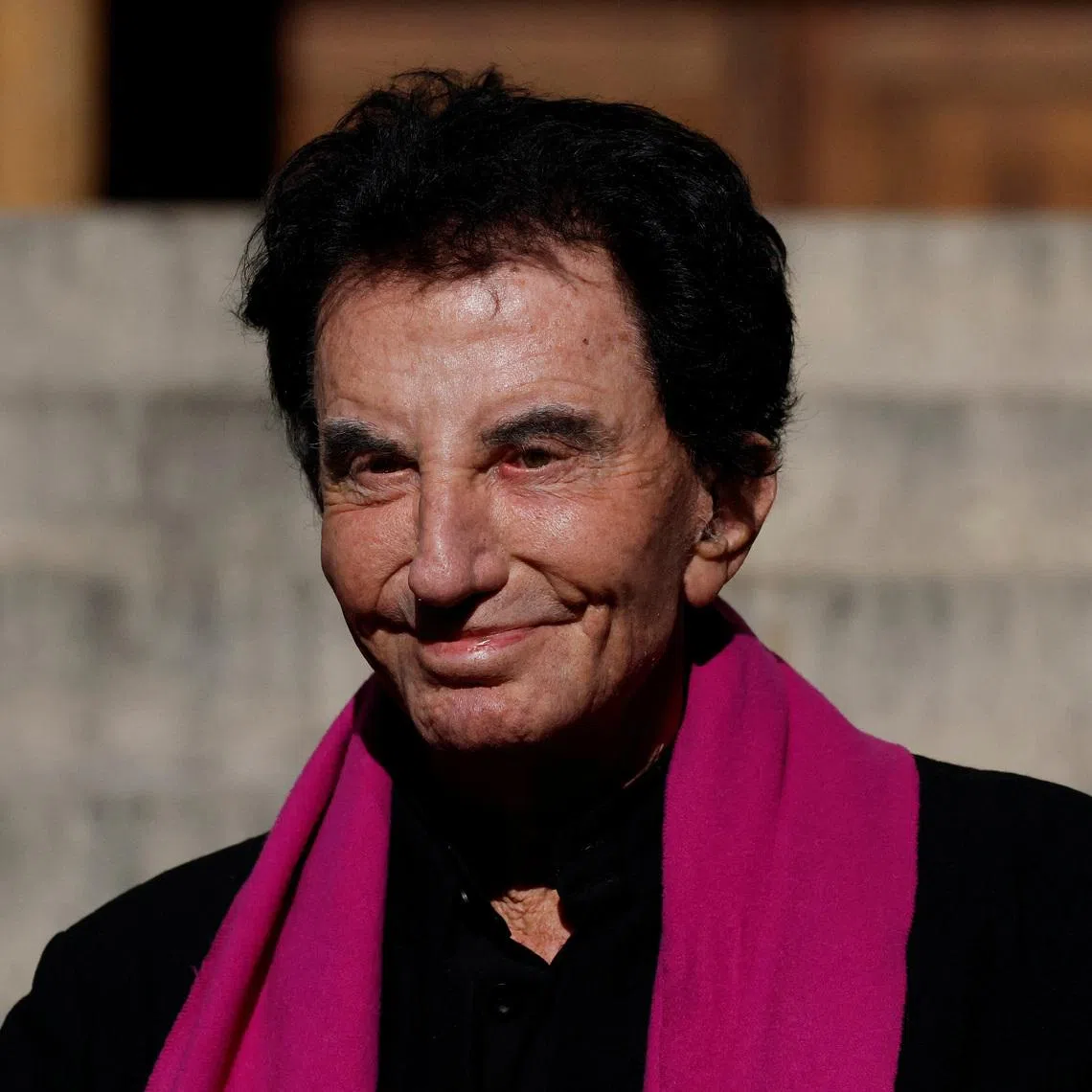 FILE PHOTO: Jack Lang leaves after the funeral service for the late Tunisian-born Italian cinema star Claudia Cardinale at the Church of Saint-Roch in Paris, France, September 30, 2025. REUTERS/Stephanie Lecocq/File Photo