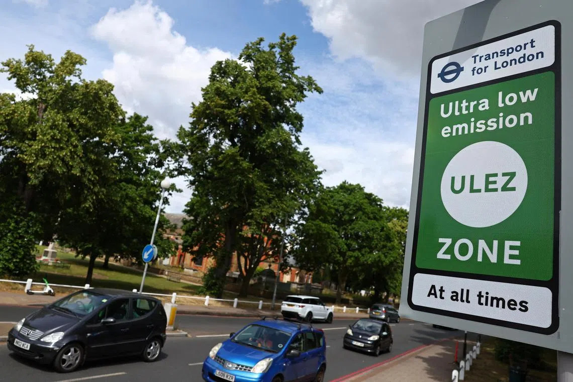 The scheme requires more polluting vehicles to pay a £12.50 ($21.40) toll on days they are driven within inner London.