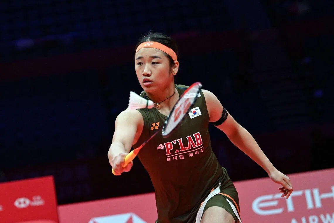 Badminton world No. 1 An Se-young beats Wang Zhiyi to win third straight Malaysia Open title