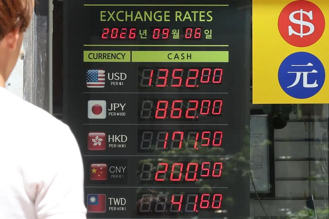 straitstimes.com - South Korea pension fund suspends FX hedging as won hits two-year high, source says