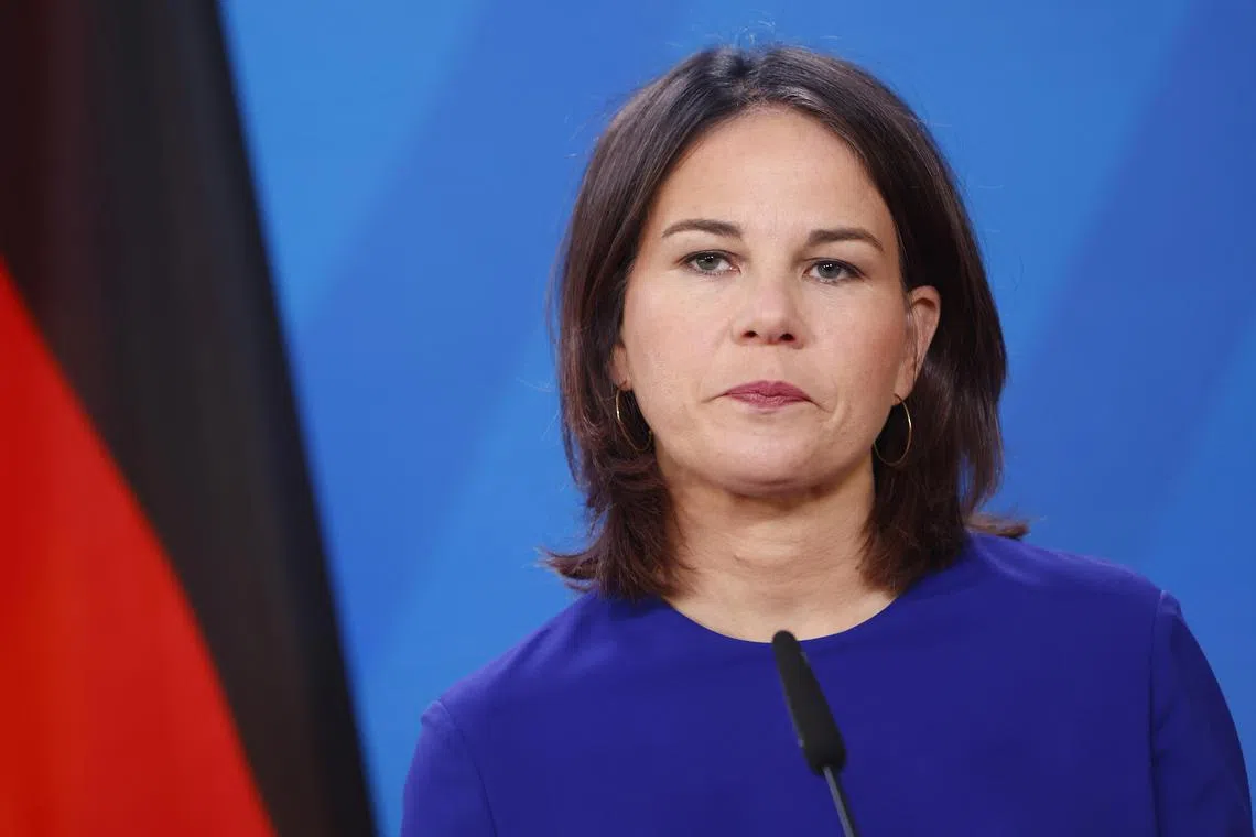 German Foreign Minister Annalena Baerbock was the target of disinformation during Germany's 2021 elections.