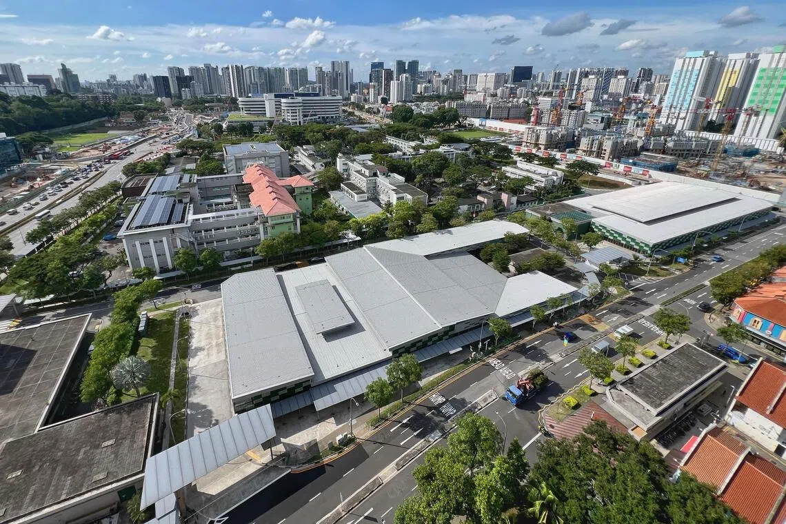 The existing Little India bus terminal, which will be retrofitted with eight pickleball courts in a tender called by SportSG on Oct 24, 2025.