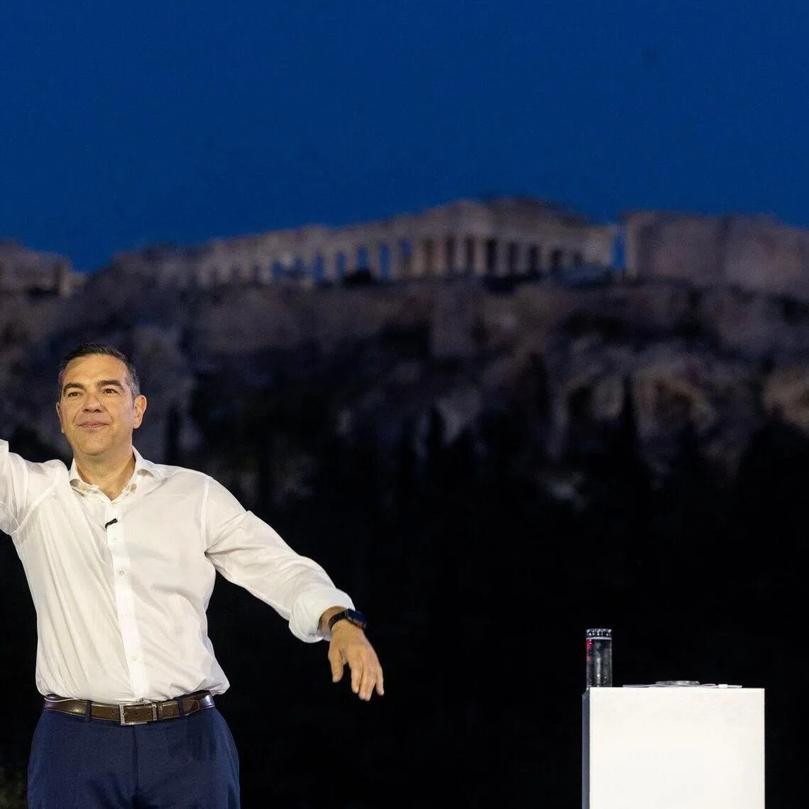 Mr Alexis Tsipras, 51, became known across the globe as a leftist firebrand who entered into a six-month clash with creditors that nearly caused Greece to exit the euro area in 2015. 