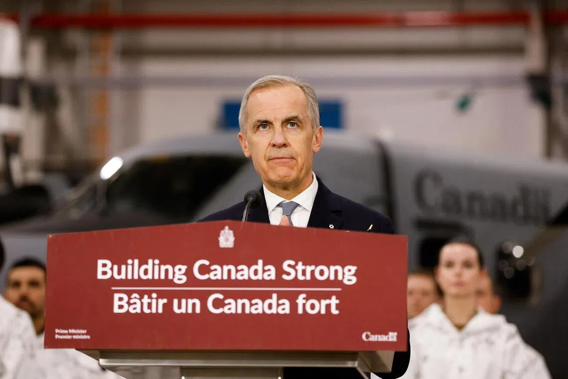 Canada's Prime Minister Mark Carney's plan calls for investing C$32 billion to expand the military airfields in the region and to build four operational support hubs.