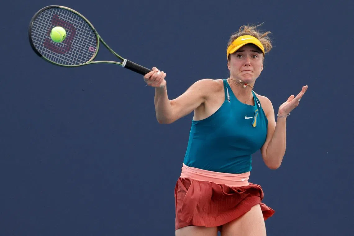 Former world number three Elina Svitolina is one of Ukraine’s most celebrated athletes.