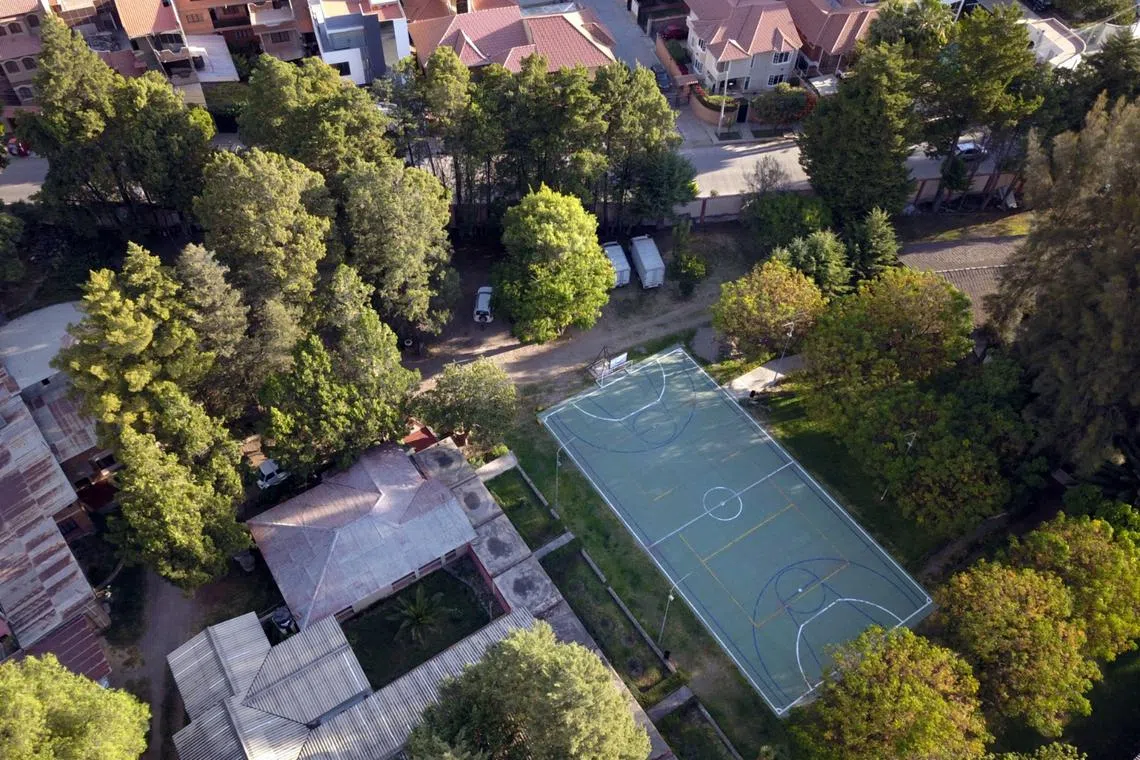 An aerial view of the Juan XXIII school in Cochabamba, Bolivia, where the late priest Alfonso Pedrajas committed multiple cases of sexual abuse against children.