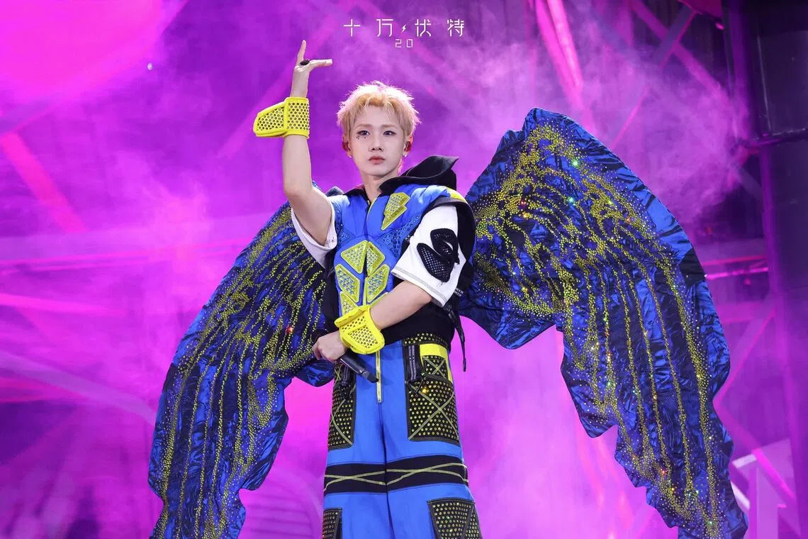 Chinese singer Wang Sulong to hold first concert here at Singapore Indoor Stadium in March