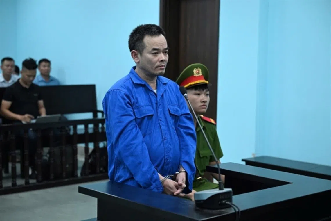 The defendant, 52-year-old Dinh Van Long from the northern province of Phu Tho, was convicted of murder.