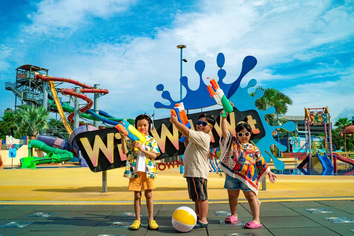 Wild Wild Wet will have special activities as part of its Songkran Kids Festival for the entire month of April.
