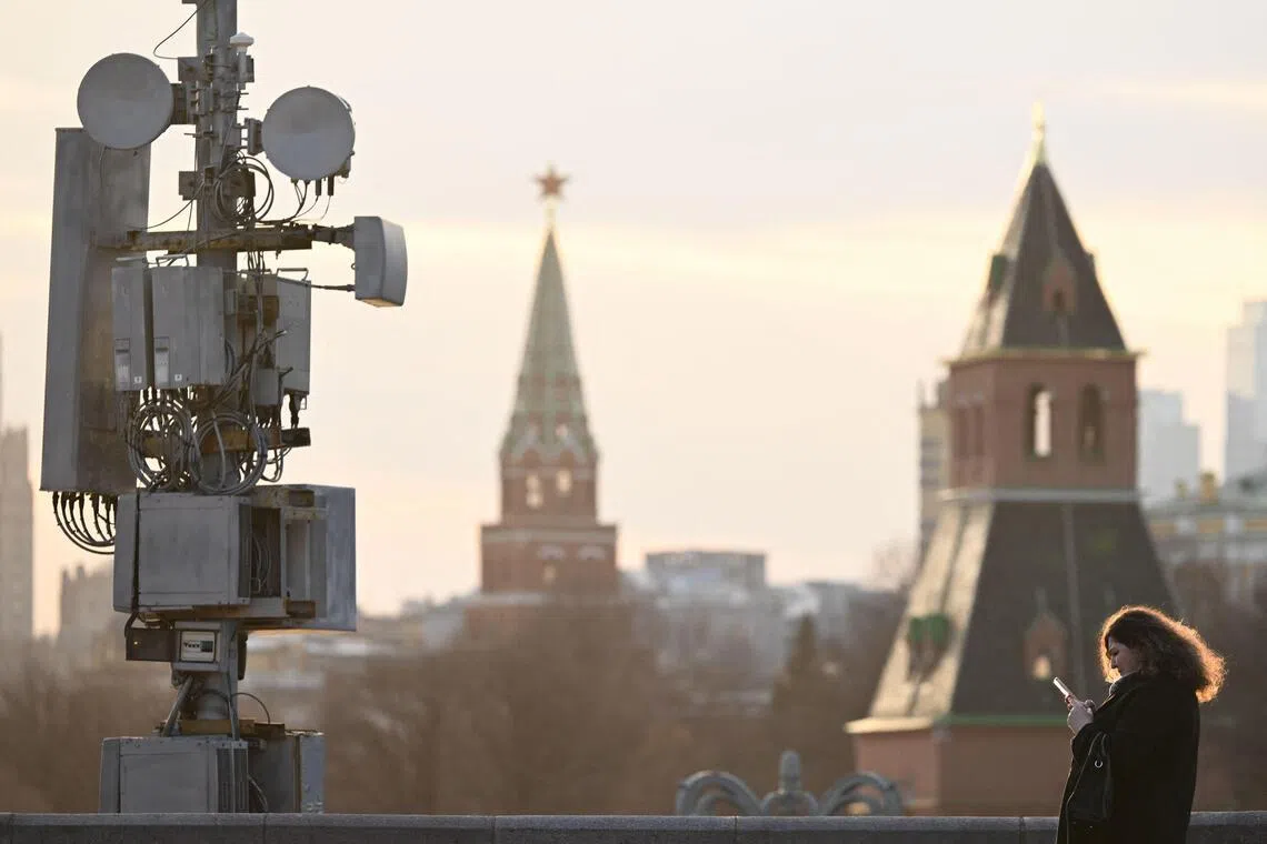The authorities in Russia shut down mobile internet in Moscow for nearly three weeks in March, citing risks of Ukraine using it to guide drone attacks.
