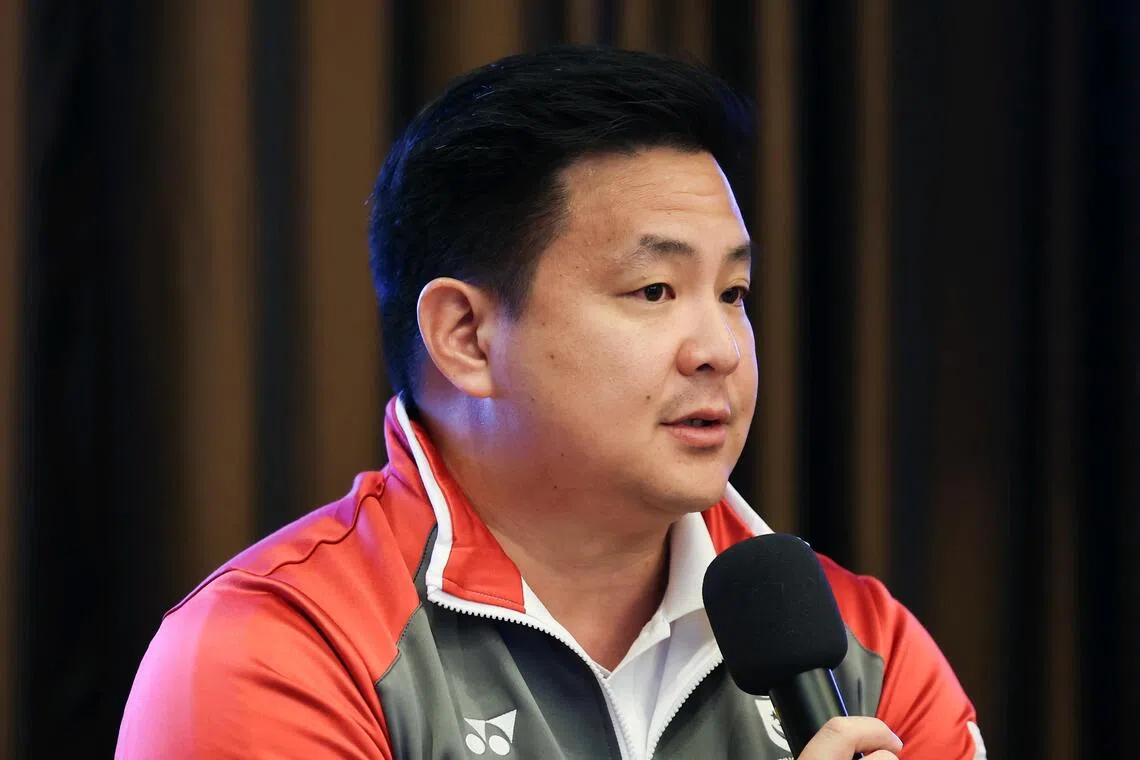 Singapore National Olympic Council secretary general Mark Chay has called for athletics to "join the party" on Singapore's gold medal hunt. 