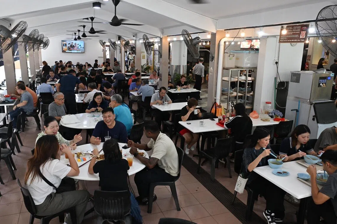 Low spent $10.000 to spruce up the coffee shop with new paint, more fans and LED lights.