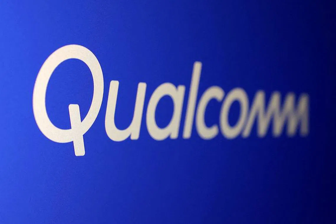 FILE PHOTO: Qualcomm logo is seen in this illustration taken, May 8, 2023. REUTERS/Dado Ruvic/Illustration/File Photo