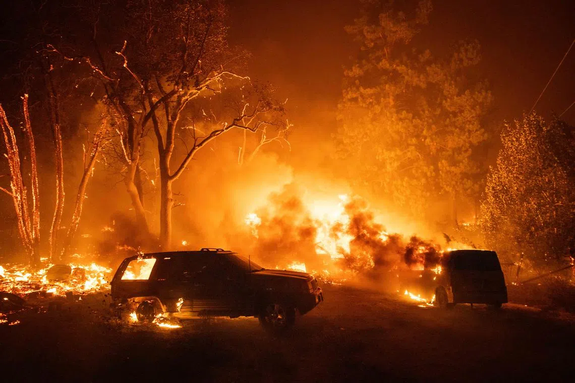 Many published studies have shown the impact of climate change on California forest fires. 