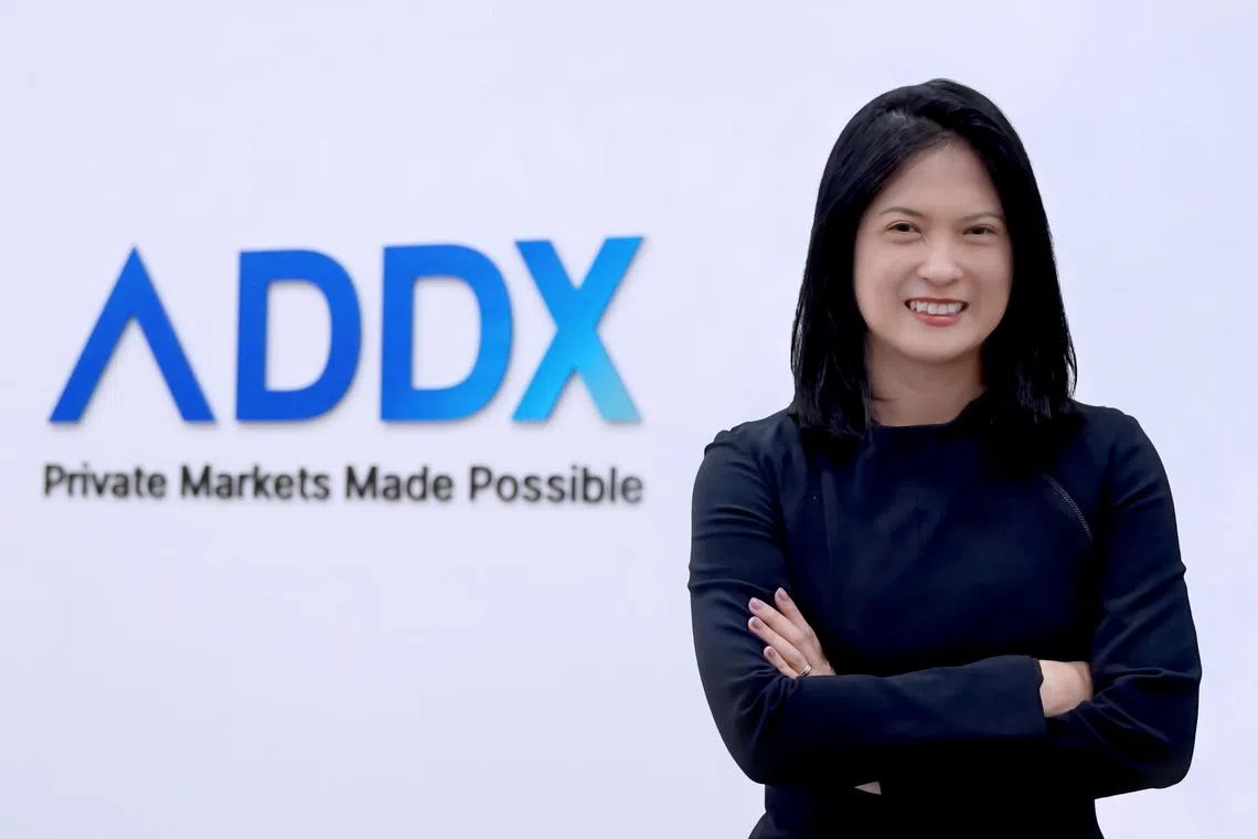 ADDX chief executive Choo Oi Yee said assets under management for private markets are slated to nearly double in 2027.