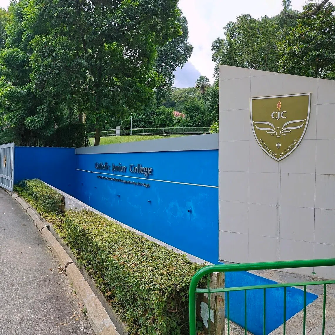 The school’s site is currently surrounded by land that has been developed for housing or set aside for such use.