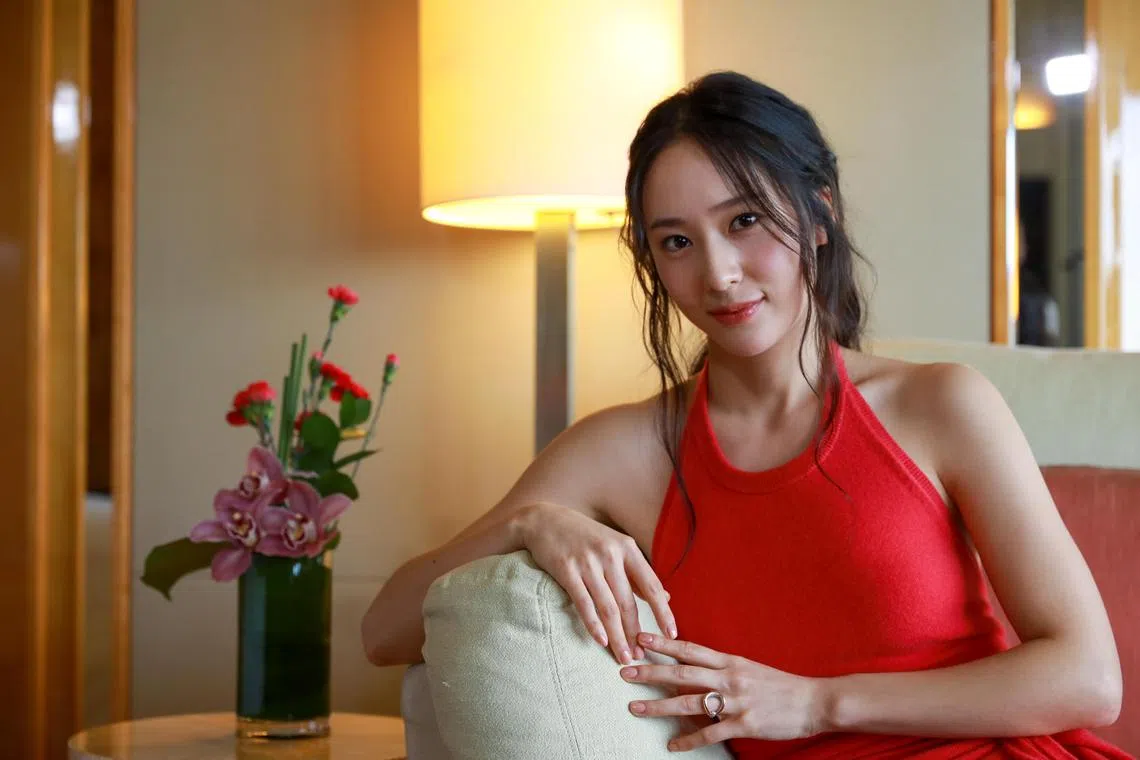 ST20230421_202354368580/jakrystal23/Ryan Chiong

Interview with Korean actress and singer, Krystal, formerly of f(x), at the Ritz-Carlton on April 21, 2023. Krystal was in town for a Lancôme event.