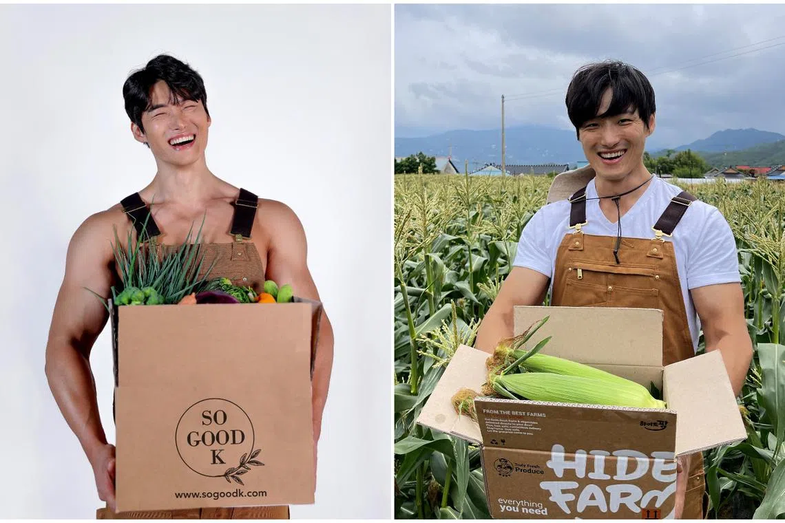Farmer Kim Kyung-jin will be at Korean lifestyle brand SoGoodK’s booth from June 19 to 22. 