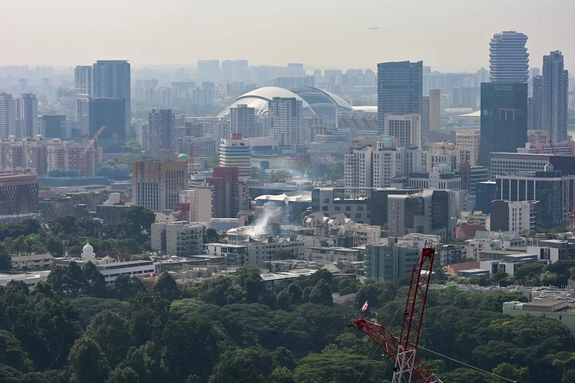 BCA said that all buildings in Singapore are designed to be "sufficiently robust and capable of withstanding lateral forces".