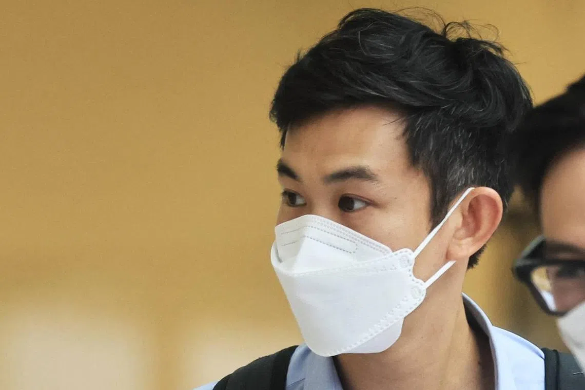 Oh Shen Leong pleaded guilty to one count of failing to stop at the road block and another for driving without reasonable consideration for other road users. 