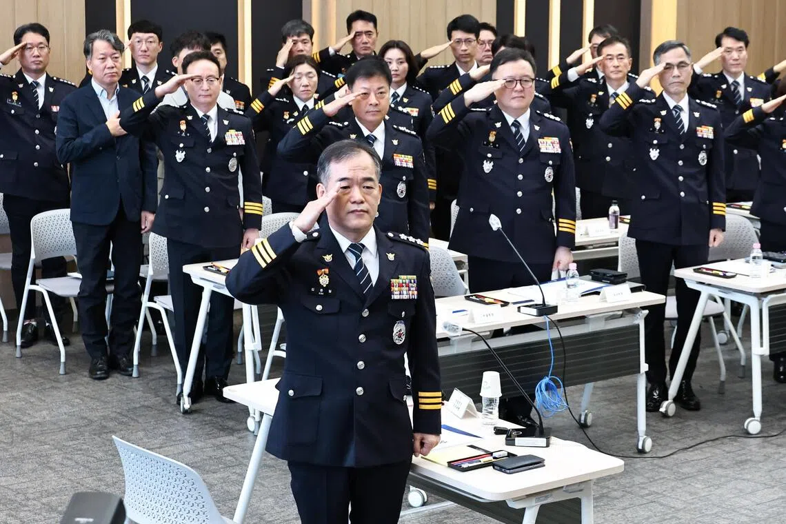 South Korea’s new acting police chief apologises over botched cases, vows sweeping reforms