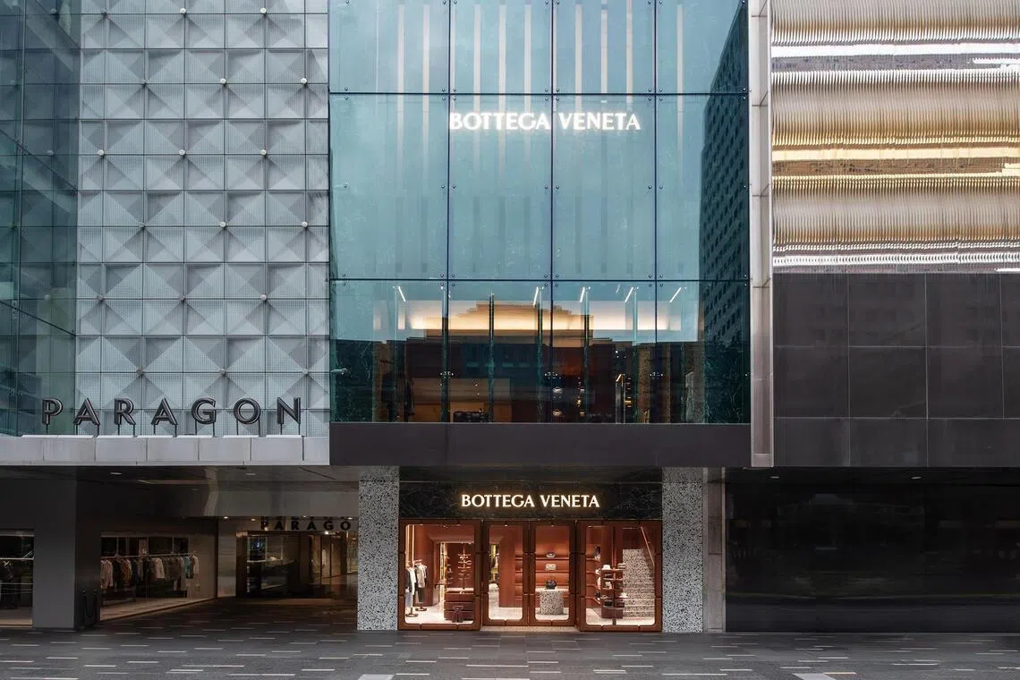 Bottega Veneta opened its 415 sq m Paragon duplex in September 2025.