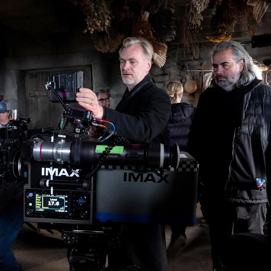 Christopher Nolan on the set of The Odyssey, his US$250 million (S$320 million) adaptation of the Greek epic poem.